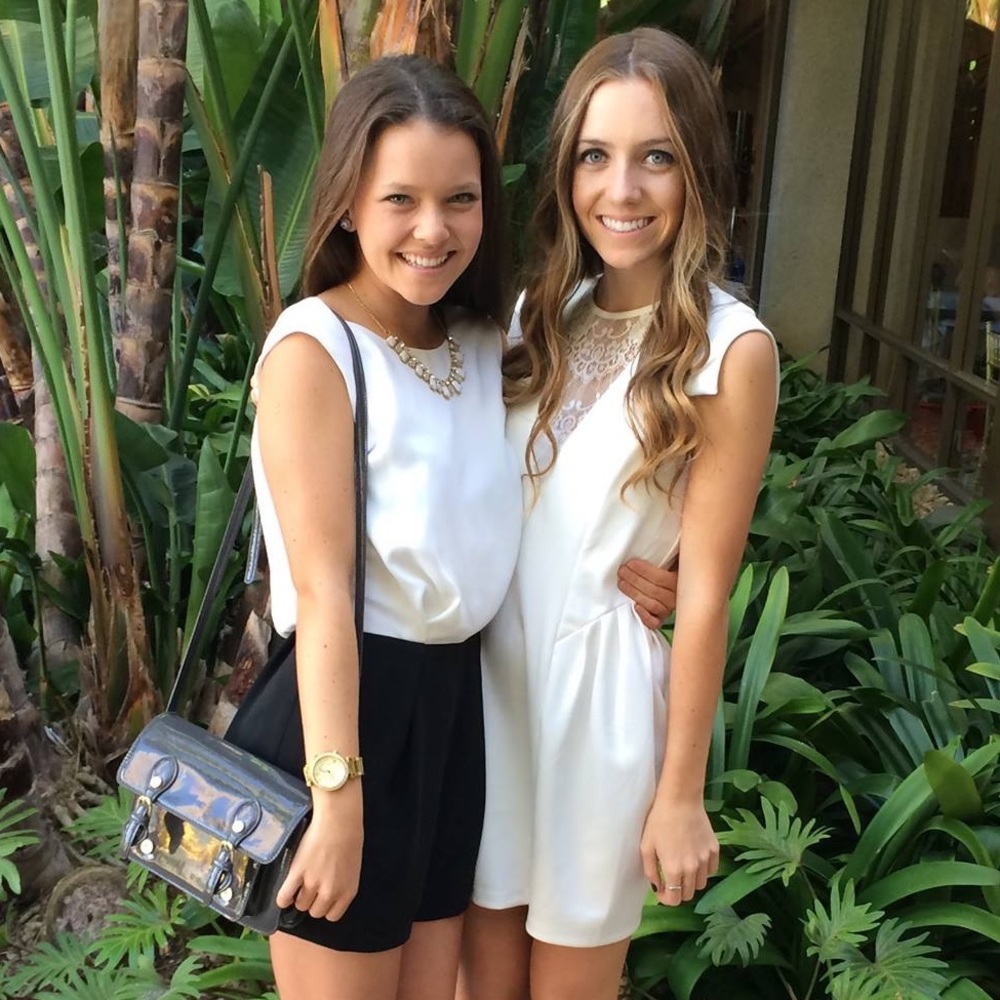 Mustard Seed White Dress w Lace Detail